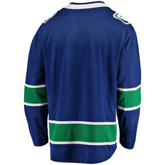 Vancouver Canucks Fanatics Home Team Breakaway Jersey - Blue | US 3710400