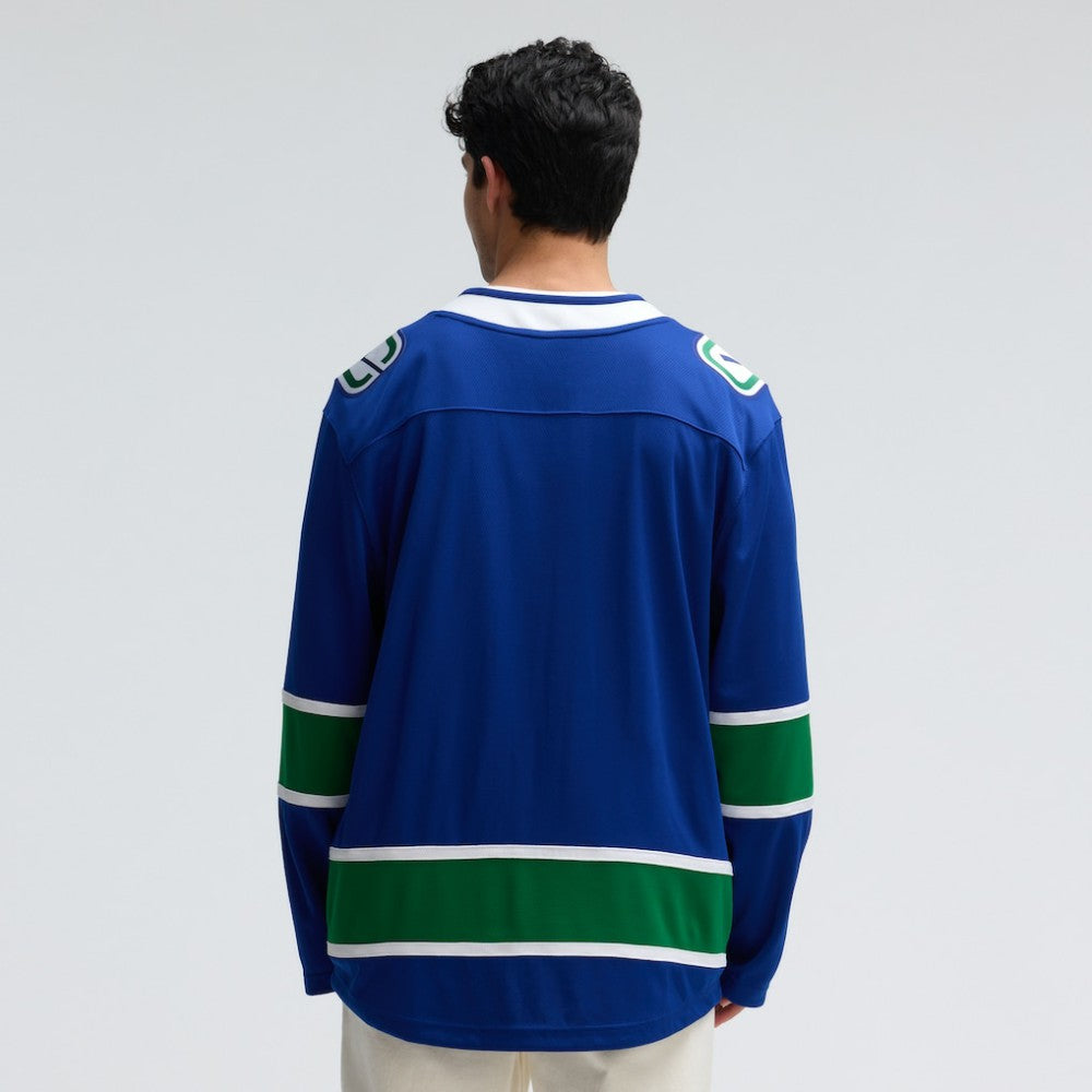 Vancouver Canucks Fanatics Home Team Breakaway Jersey - Blue | US 3710400