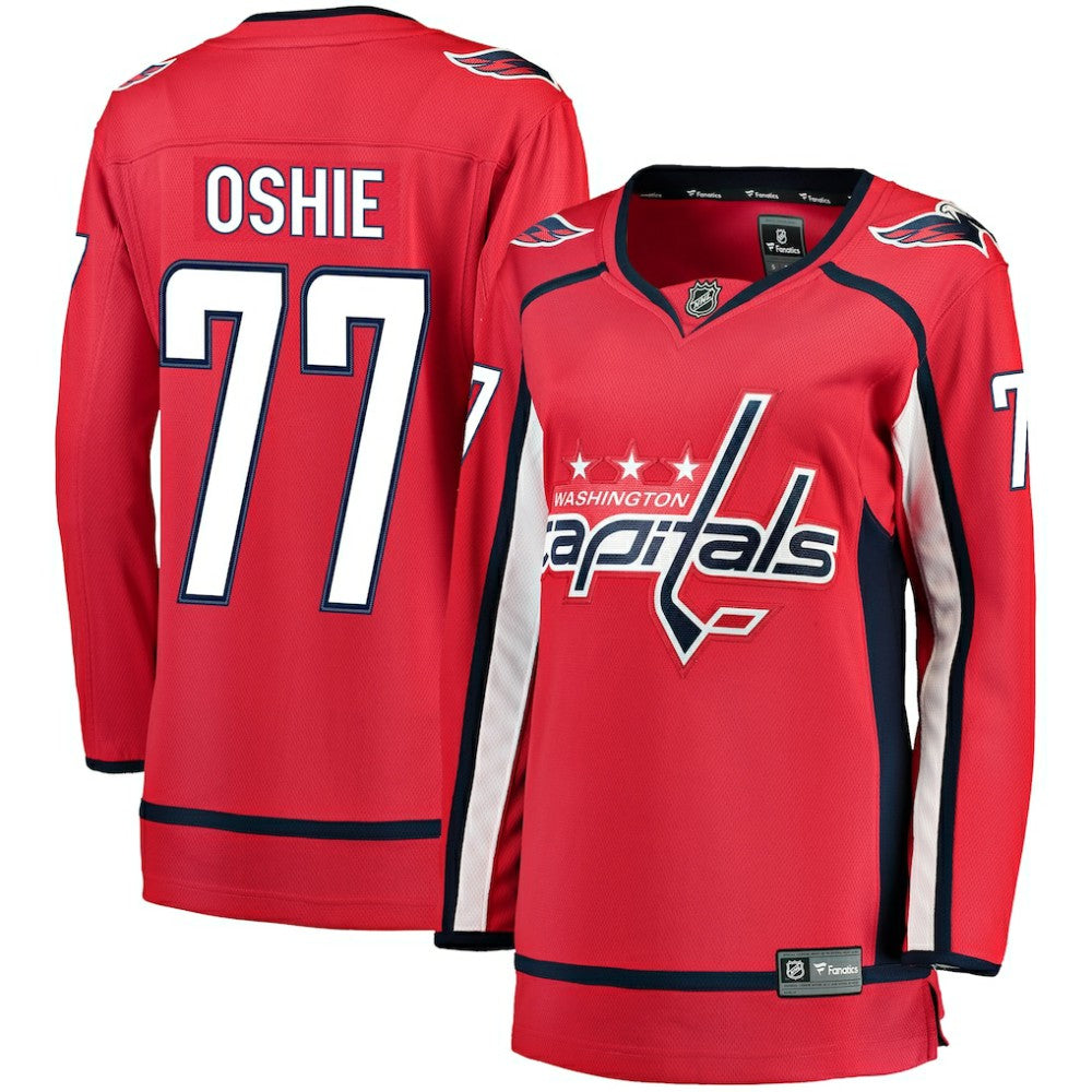 TJ Oshie Washington Capitals Fanatics Women's Breakaway Player Jersey - Red | US 3713339