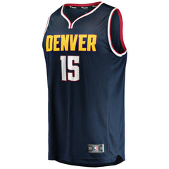 Nikola Jokic Denver Nuggets Fast Break Player Jersey Icon Editi- Navy - Fanatics