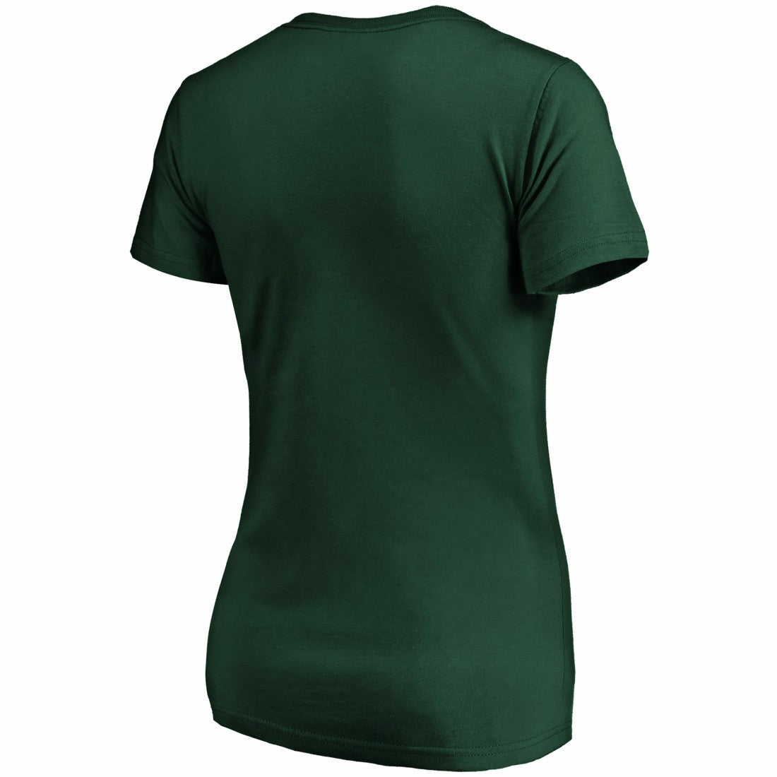 Green Bay Packers Women's Primary Logo V-Neck T-Shirt - Green T-shirts