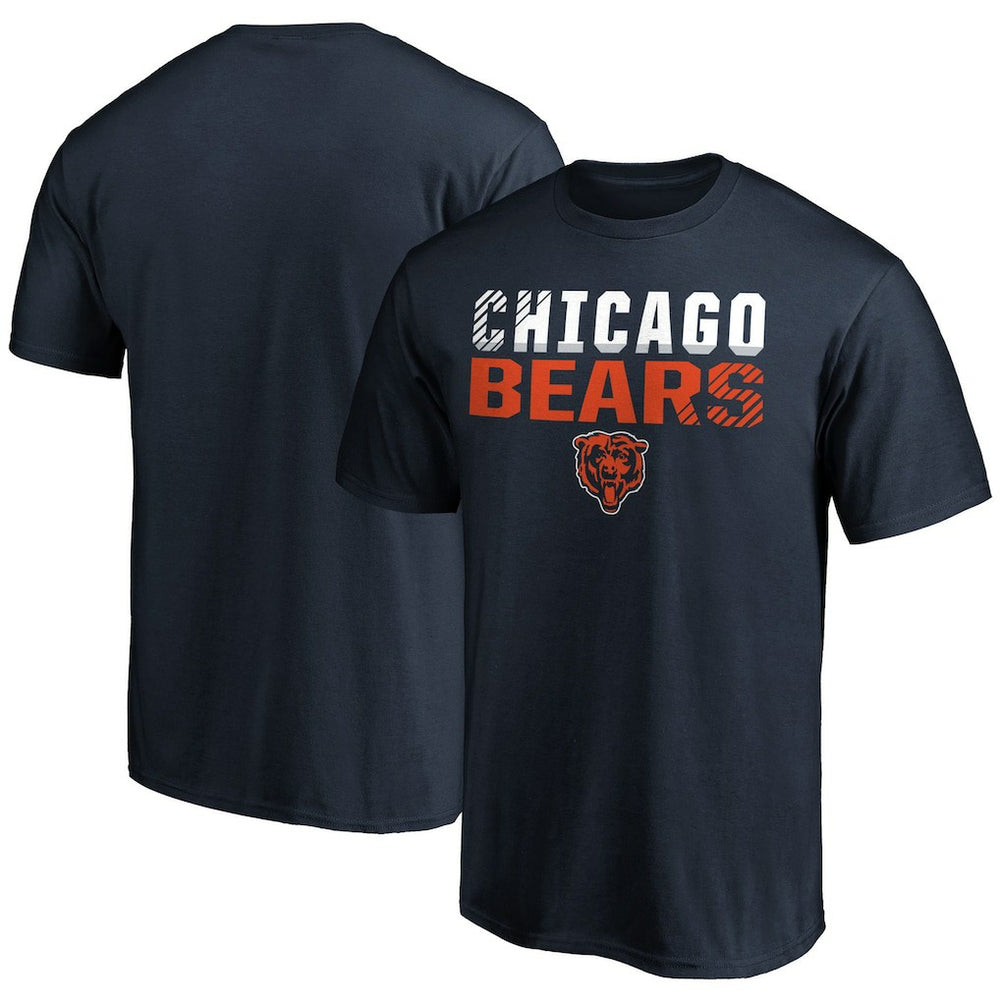 Chicago Bears Fade Out T-Shirt - Navy T-shirts