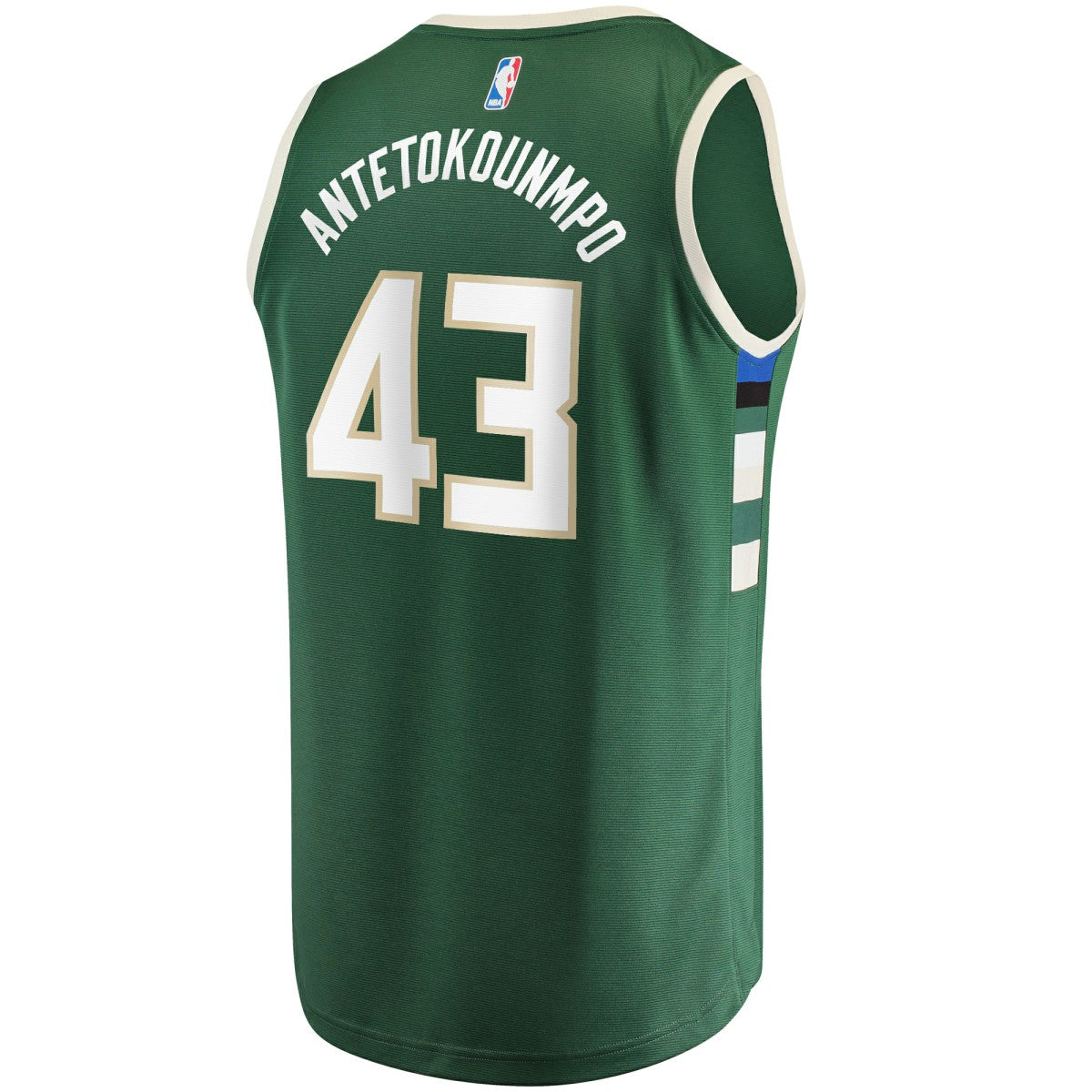 Thanasis Antetokounmpo Milwaukee Bucks Fast Break Replica Player Jersey Icon Edition Hunter Green - Fanatics