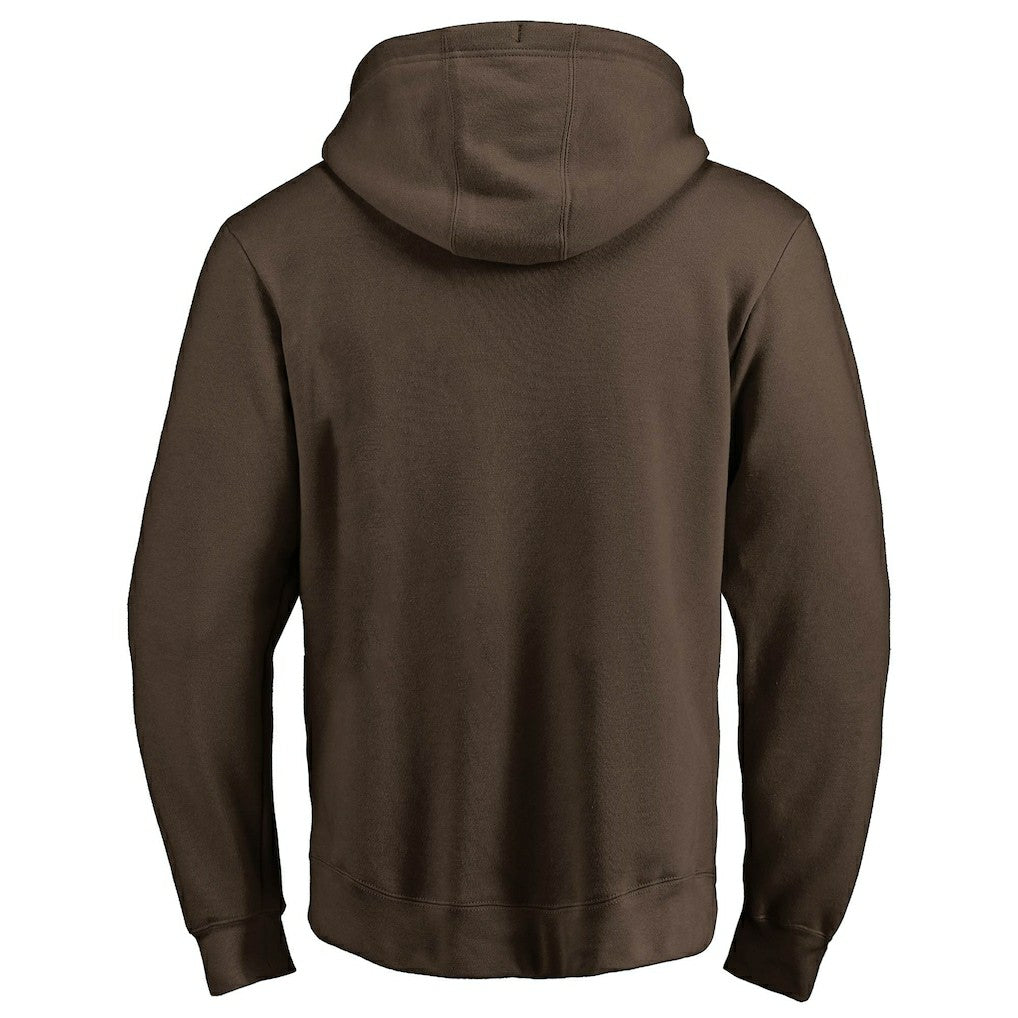 Cleveland Browns Victory Arch Team Fitted Pullover Hoodie - Brown Hoodies
