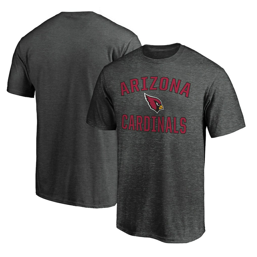 Arizona Cardinals Victory Arch T-Shirt - Heather Charcoal T-shirts