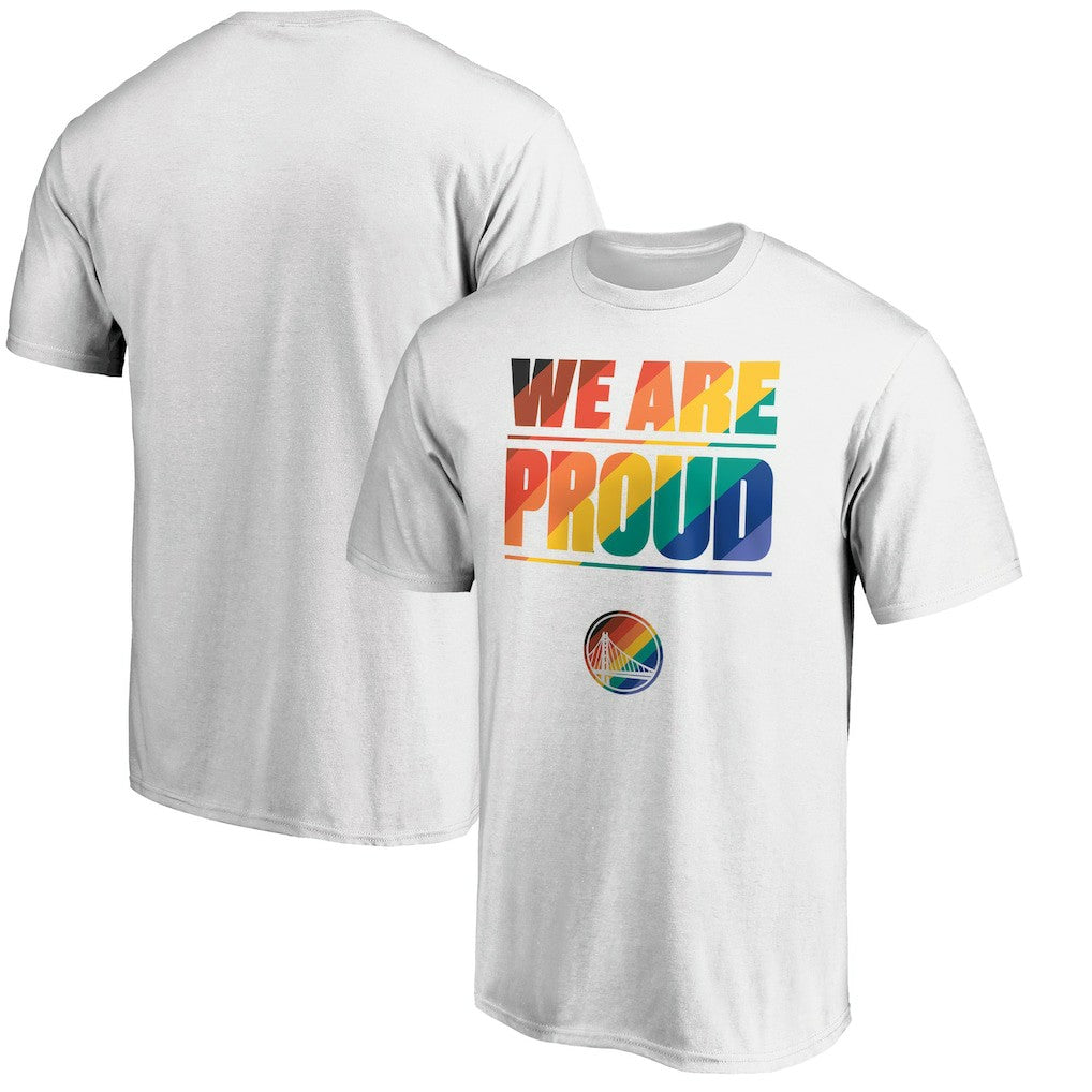 Golden State Warriors We Are Proud T-Shirt White
