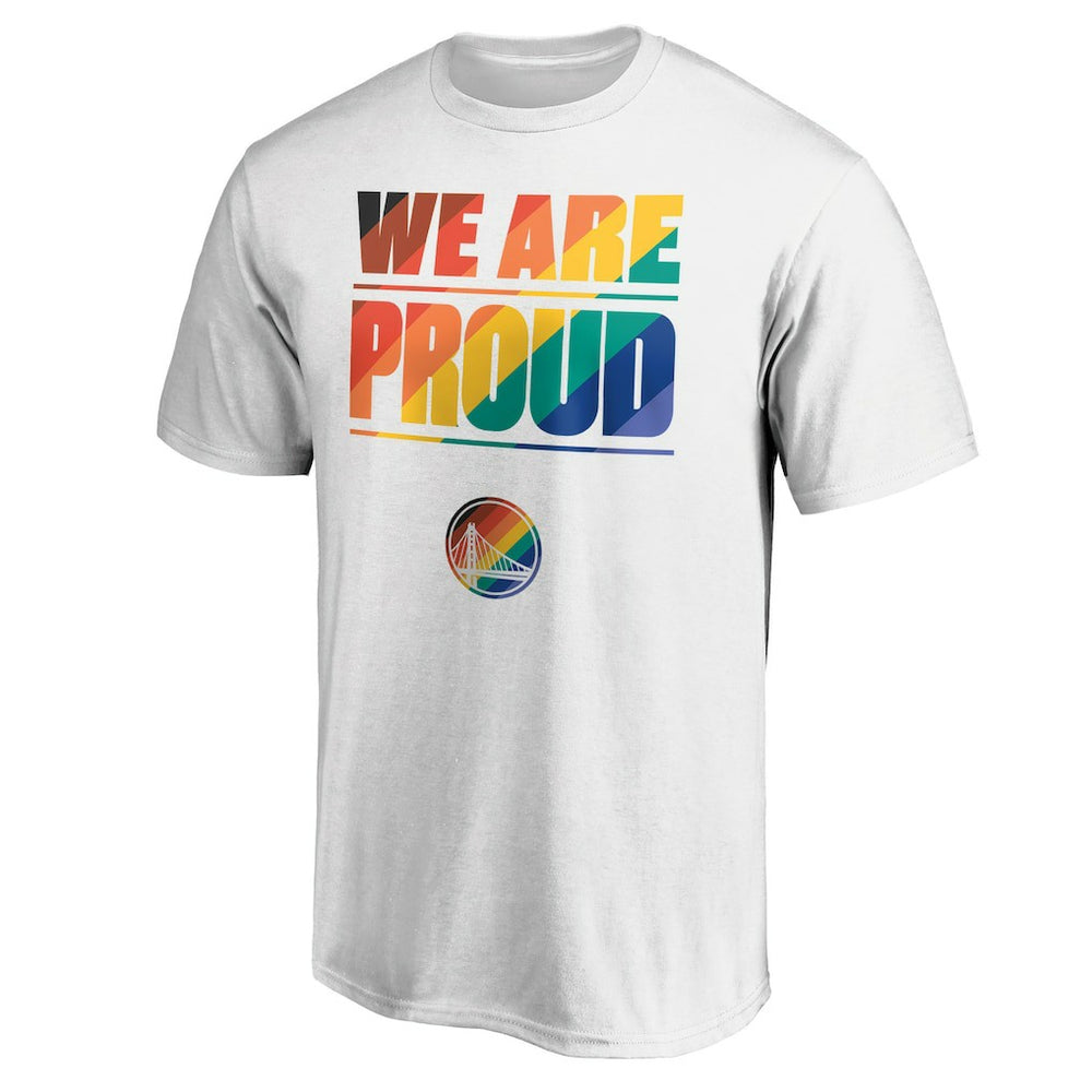 Golden State Warriors We Are Proud T-Shirt White