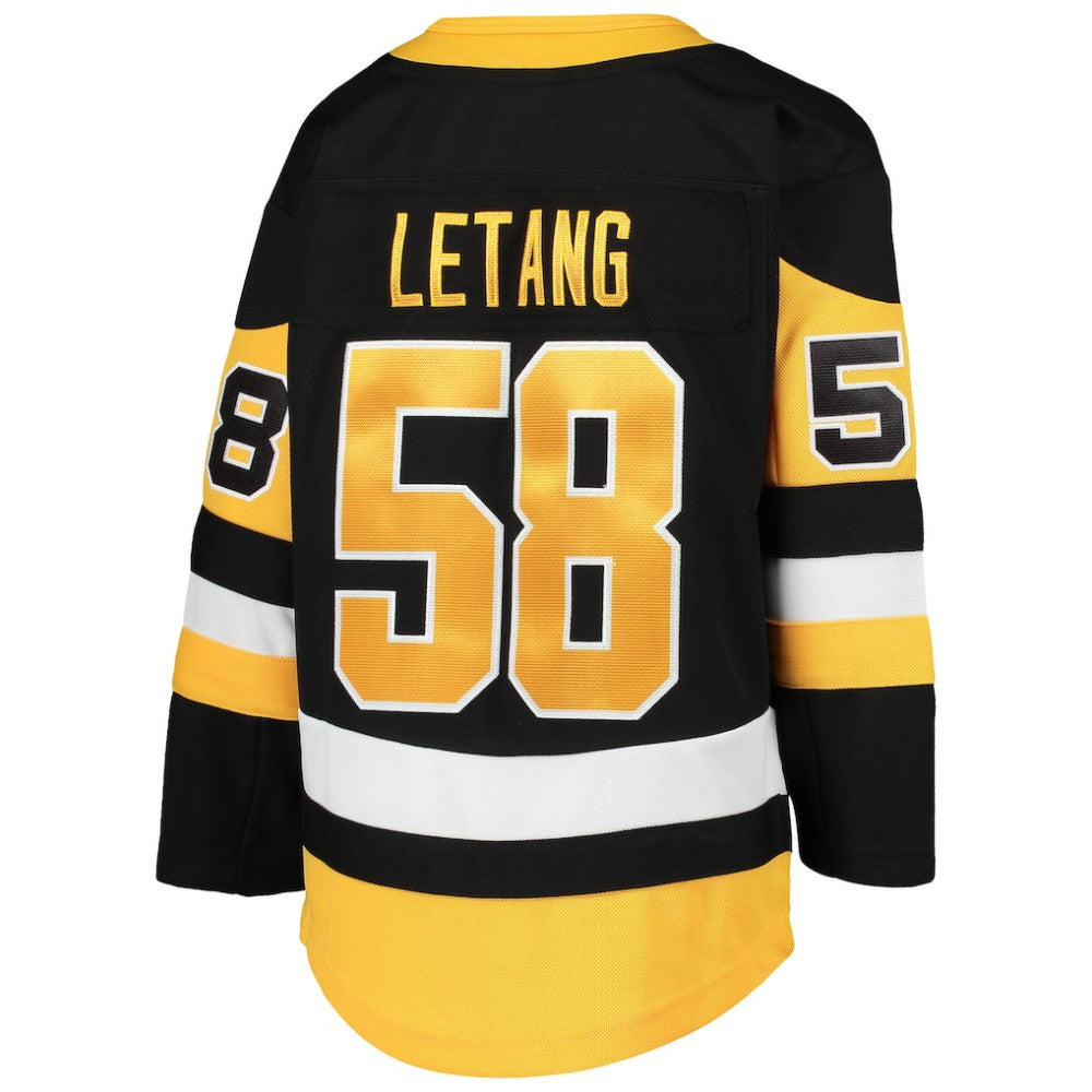 Kris Letang Pittsburgh Penguins Youth Premier Player Jersey - Black | US 3727390