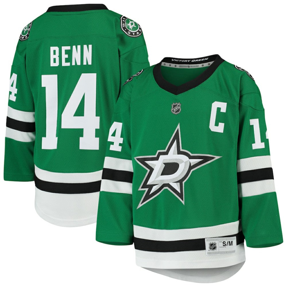 Jamie Benn Dallas Stars Youth Home Replica Player Jersey - Kelly Green | US 3727396