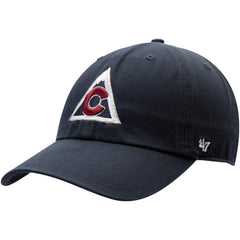 Colorado Avalanche '47 Clean Up Alternate Logo Adjustable Hat - Navy | US 3728055