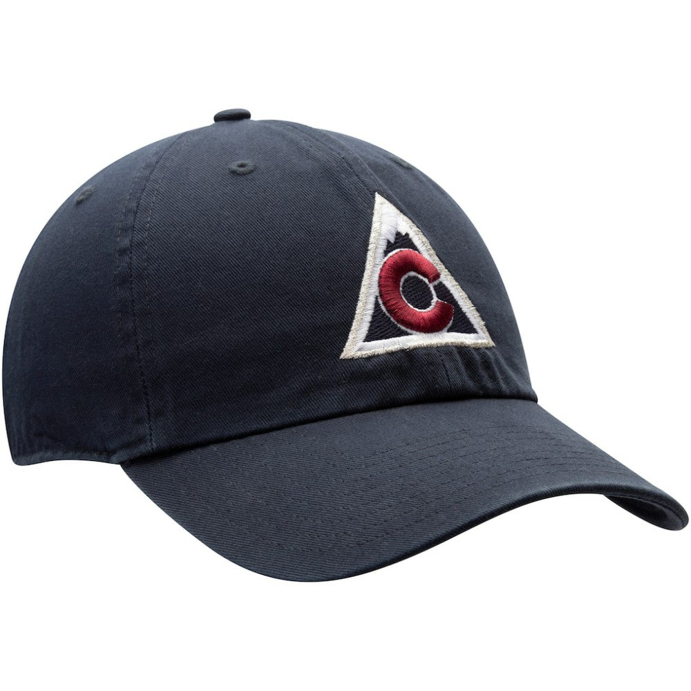 Colorado Avalanche '47 Clean Up Alternate Logo Adjustable Hat - Navy | US 3728055