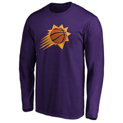 Devin Booker Phoenix Suns Playmaker Name & Number Long Sleeve T-Shirt Purple