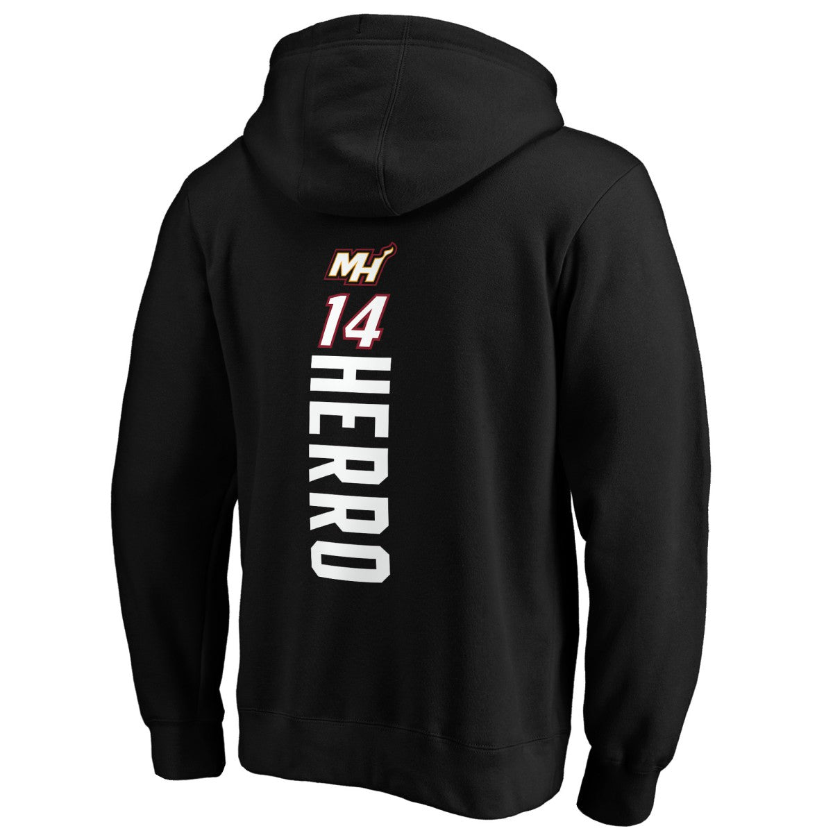 Miami Heat Playmaker Name & Number Pullover Hoodie Black