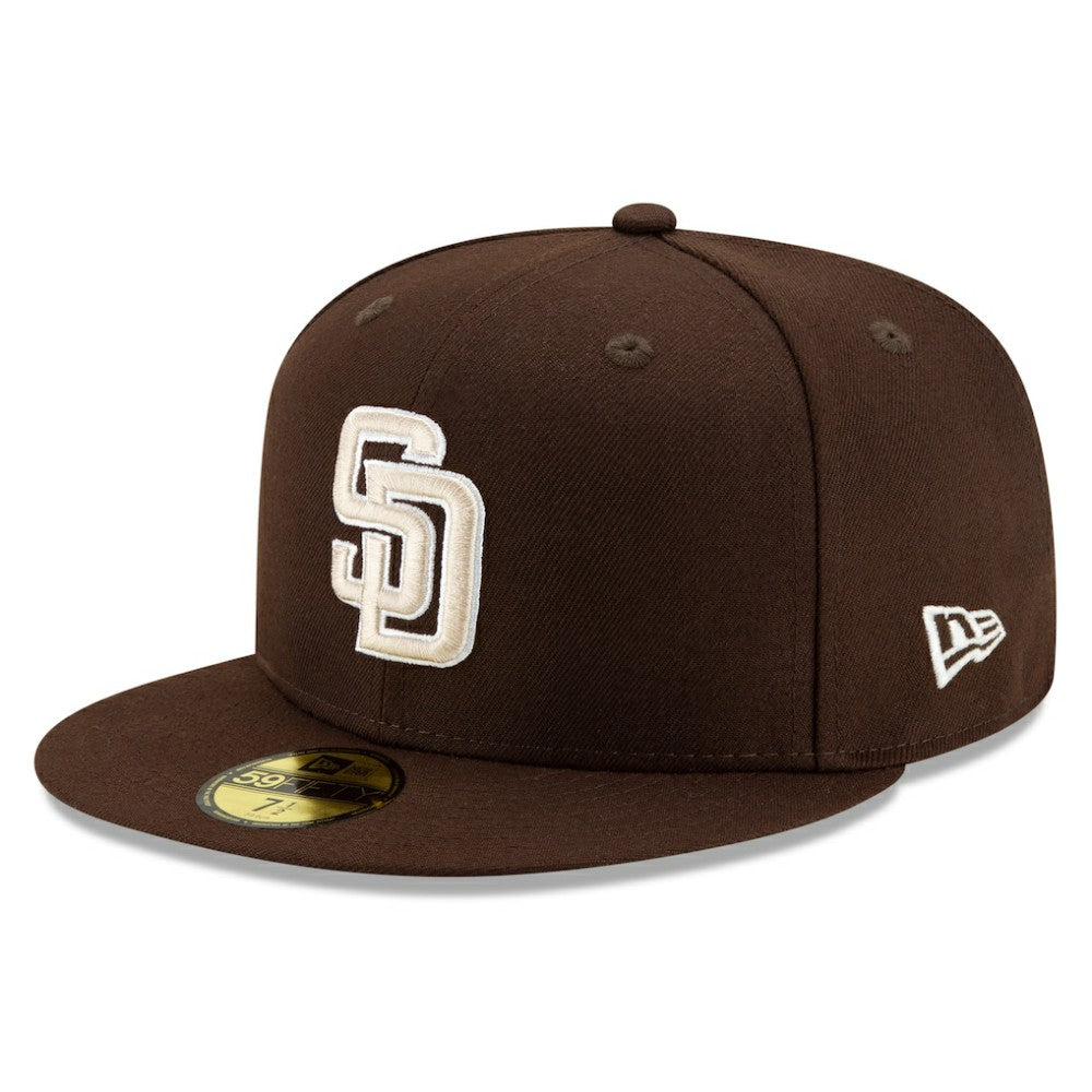 San Diego Padres New Era Alternate Authentic Collection On-Field 59FIFTY Fitted Hat - Brown Hats