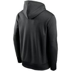 Arizona Cardinals Fan Gear Primary Logo Therma Performance Pullover Hoodie - Black Hoodies