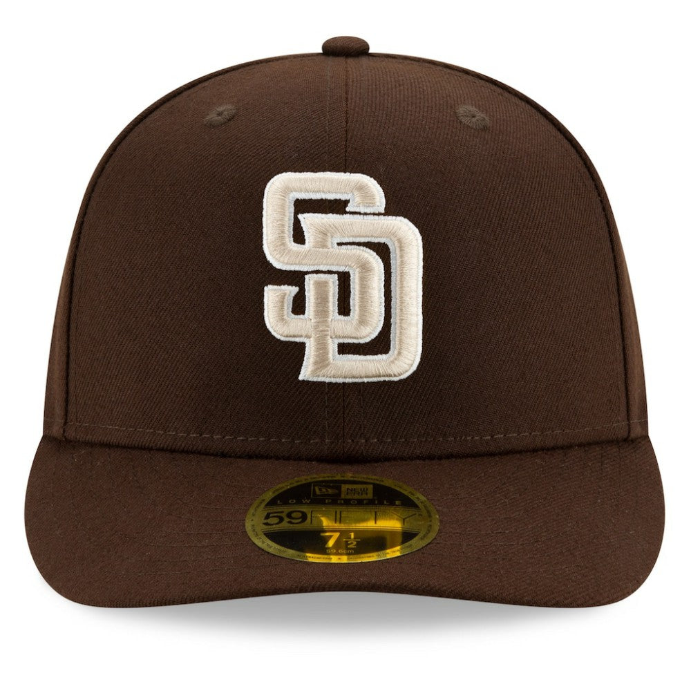 San Diego Padres New Era Alternate 2020 Authentic Collection On-Field Low Profile 59FIFTY Fitted Hat - Brown Hats