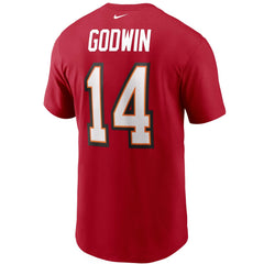Chris Godwin Tampa Bay Buccaneers Name & Number T-Shirt - Red T-shirts