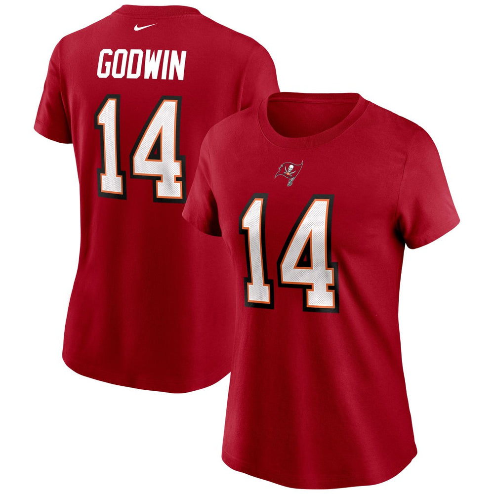 Chris Godwin Tampa Bay Buccaneers Women's Name & Number T-Shirt - Red T-shirts