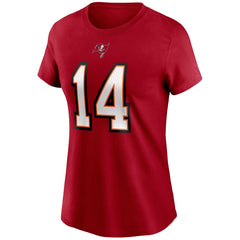 Chris Godwin Tampa Bay Buccaneers Women's Name & Number T-Shirt - Red T-shirts