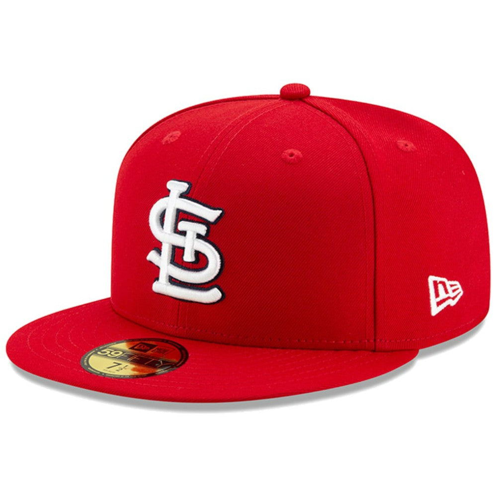 St. Louis Cardinals New Era On-Field Authentic Collection 59FIFTY Fitted Hat - Red Hats