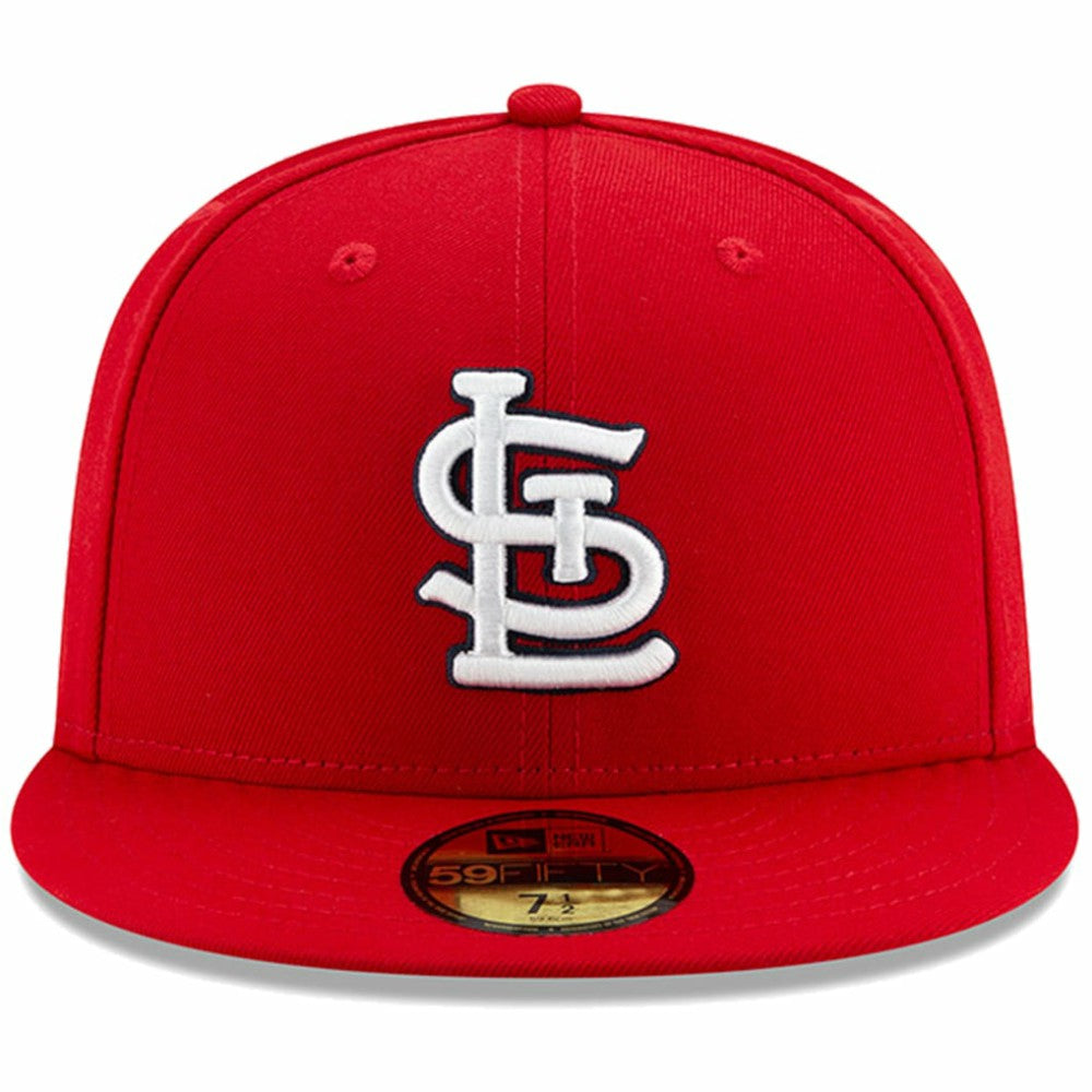 St. Louis Cardinals New Era On-Field Authentic Collection 59FIFTY Fitted Hat - Red Hats