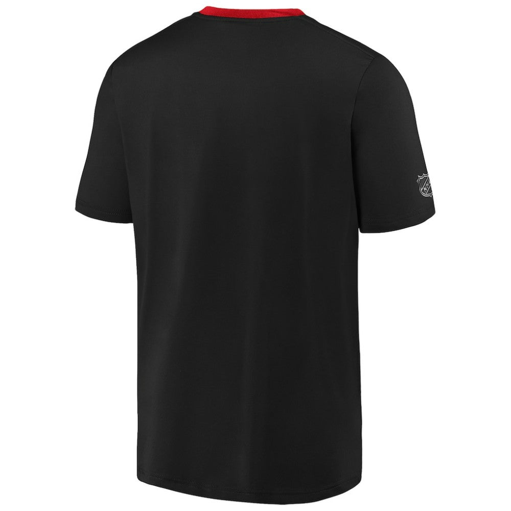 Ottawa Senators Fanatics Authentic Pro Locker Room Performance T-Shirt - Black | US 3741429