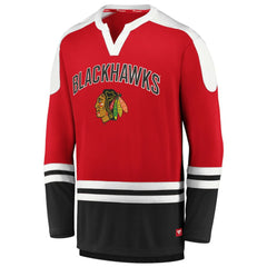Chicago Blackhawks Fanatics Iconic Slapshot Long Sleeve T-Shirt - Red/Black | US 3745627