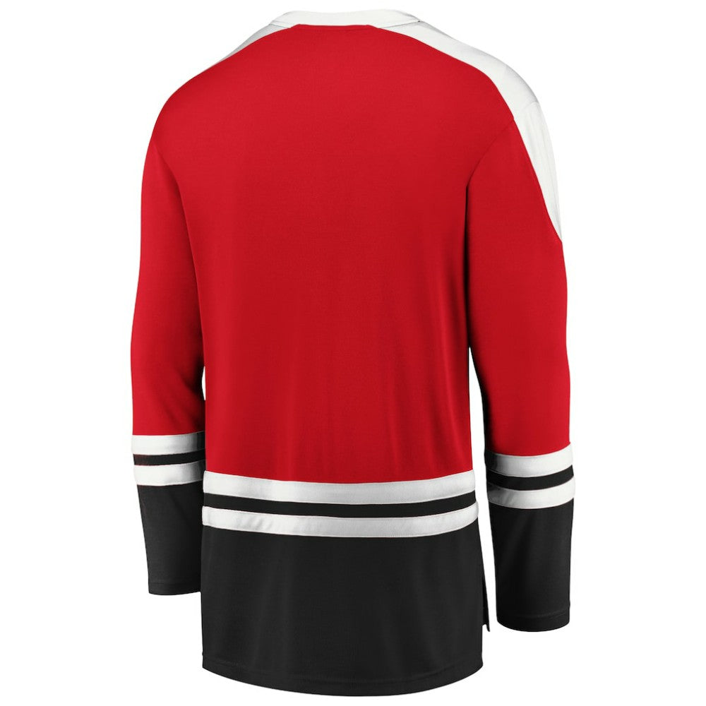 Chicago Blackhawks Fanatics Iconic Slapshot Long Sleeve T-Shirt - Red/Black | US 3745627