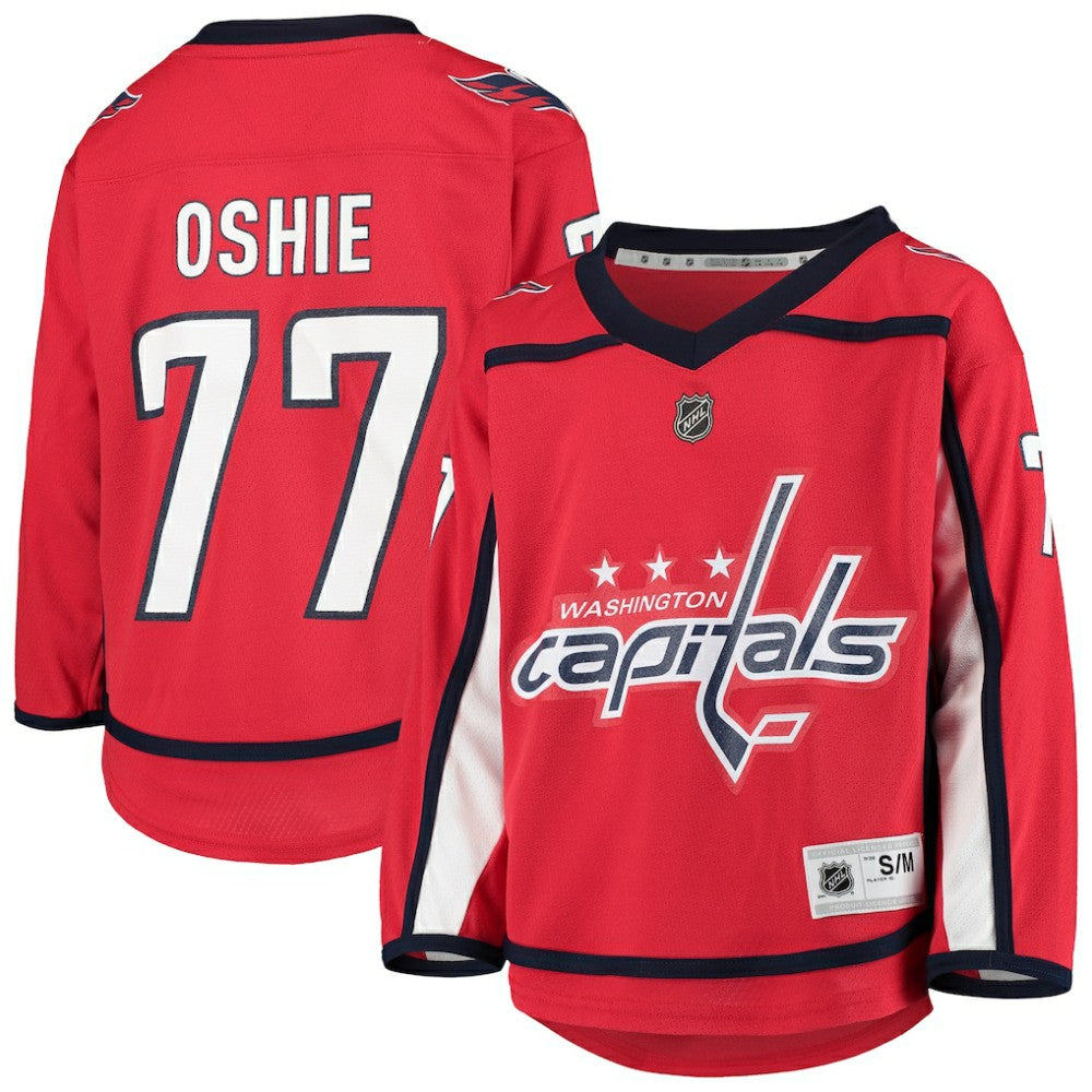TJ Oshie Washington Capitals Youth Home Player Replica Jersey - Red | US 3749460