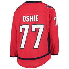 TJ Oshie Washington Capitals Youth Home Player Replica Jersey - Red | US 3749460