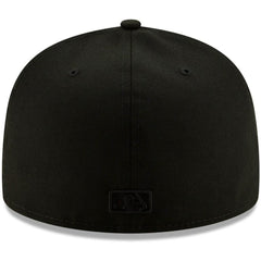 San Diego Padres New Era Black on Black 59FIFTY Fitted Hat - Black Hats
