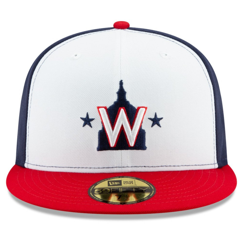 Washington Nationals New Era Alternate 2 2020 Authentic Collection On-Field 59FIFTY Fitted Hat - White Hats