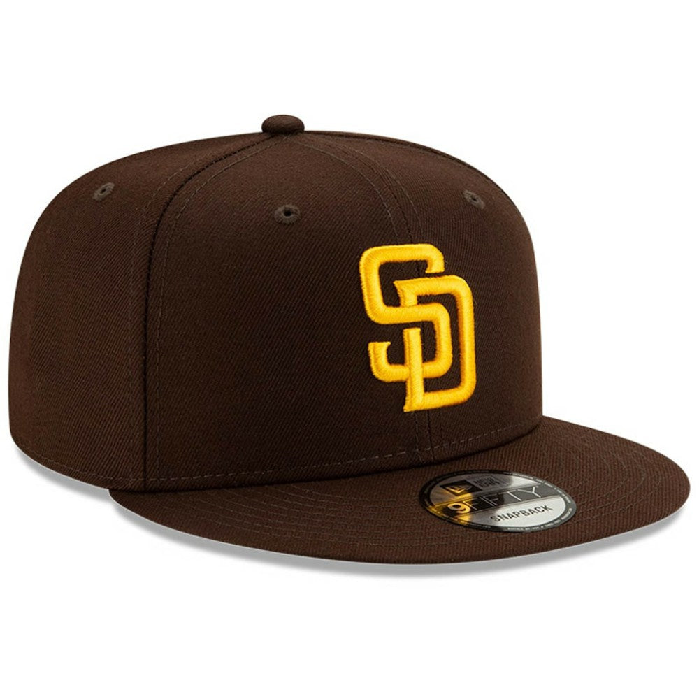San Diego Padres New Era Team Color 9FIFTY Adjustable Hat - Brown Hats