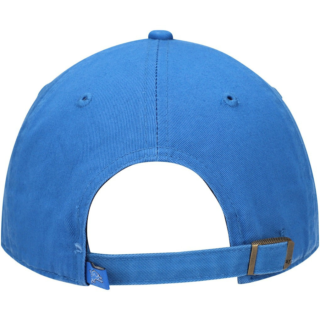 Detroit Lions '47 Primary Clean Up Adjustable Hat - Blue Hats