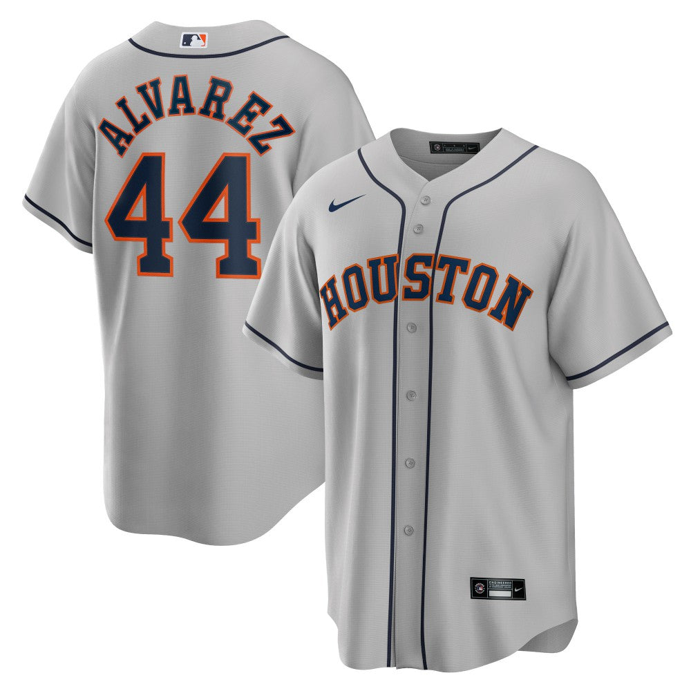 Yordan Álvarez Houston Astros Nike Road Replica Player Jersey - Gray Jerseys