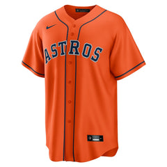 Yordan Álvarez Houston Astros Nike Alternate Replica Player Jersey - Orange Jerseys
