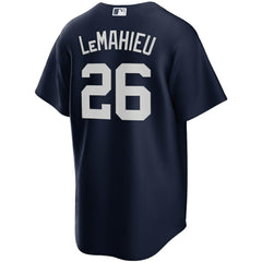 DJ LeMahieu New York Yankees Nike Alternate Replica Player Jersey - Navy Jerseys
