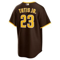 Fernando Tatis Jr. San Diego Padres Nike Alternate Replica Player Jersey - Brown Jerseys