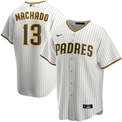 Manny Machado San Diego Padres Nike Home Replica Player Jersey - White Jerseys