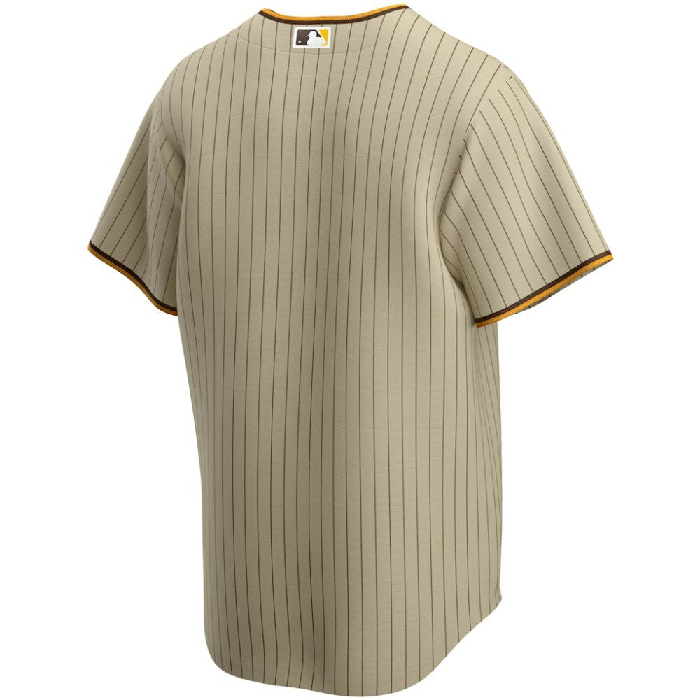 San Diego Padres Nike Alternate Replica Team Jersey - Tan Jerseys