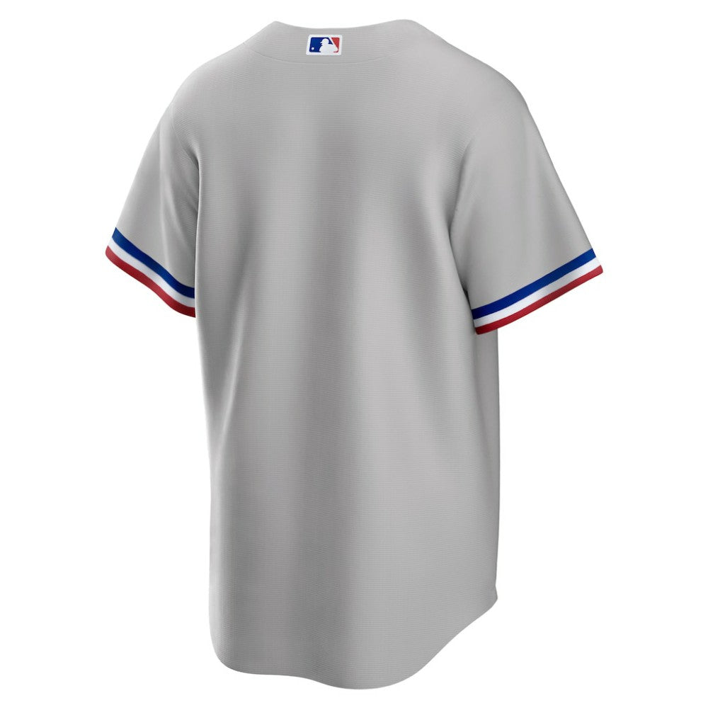 Texas Rangers Nike Road Replica Team Jersey - Gray Jerseys