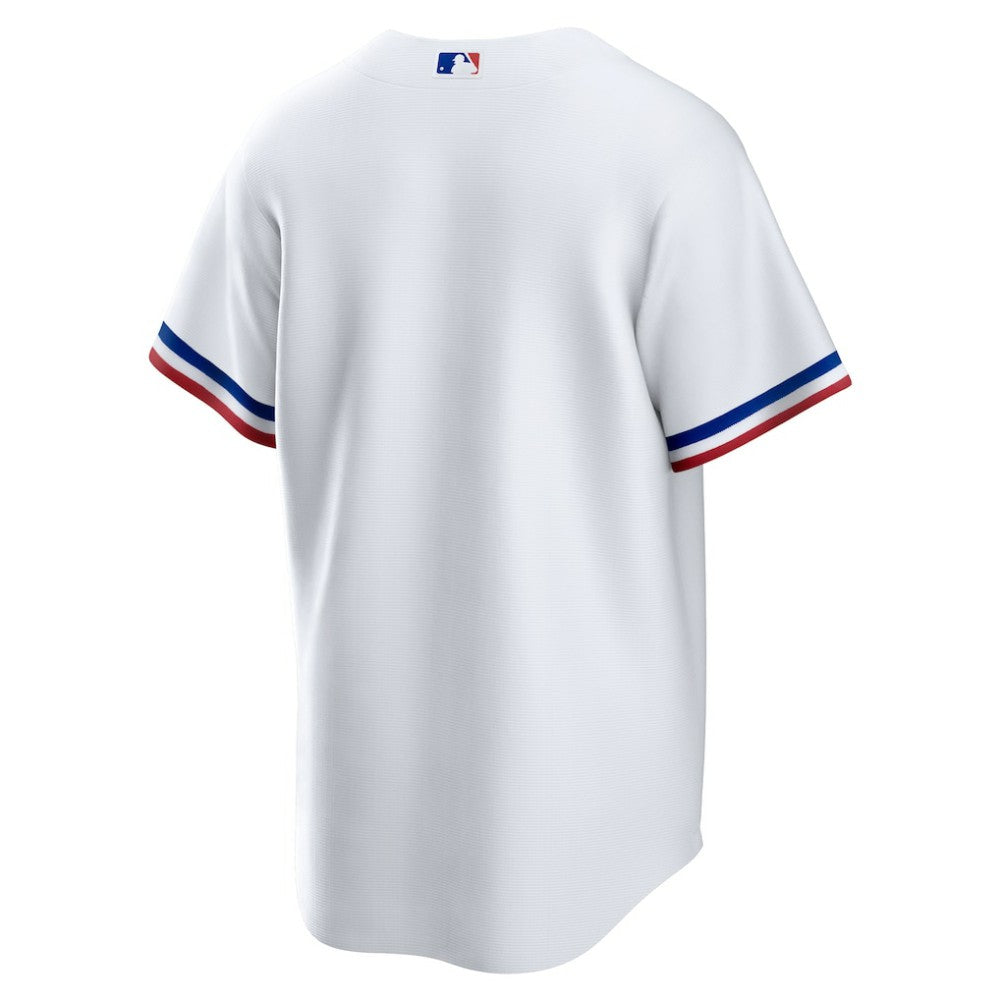 Texas Rangers Nike Home Replica Team Jersey - White Jerseys
