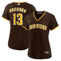 Manny Machado San Diego Padres Nike Women's Road Replica Player Jersey - Brown Jerseys