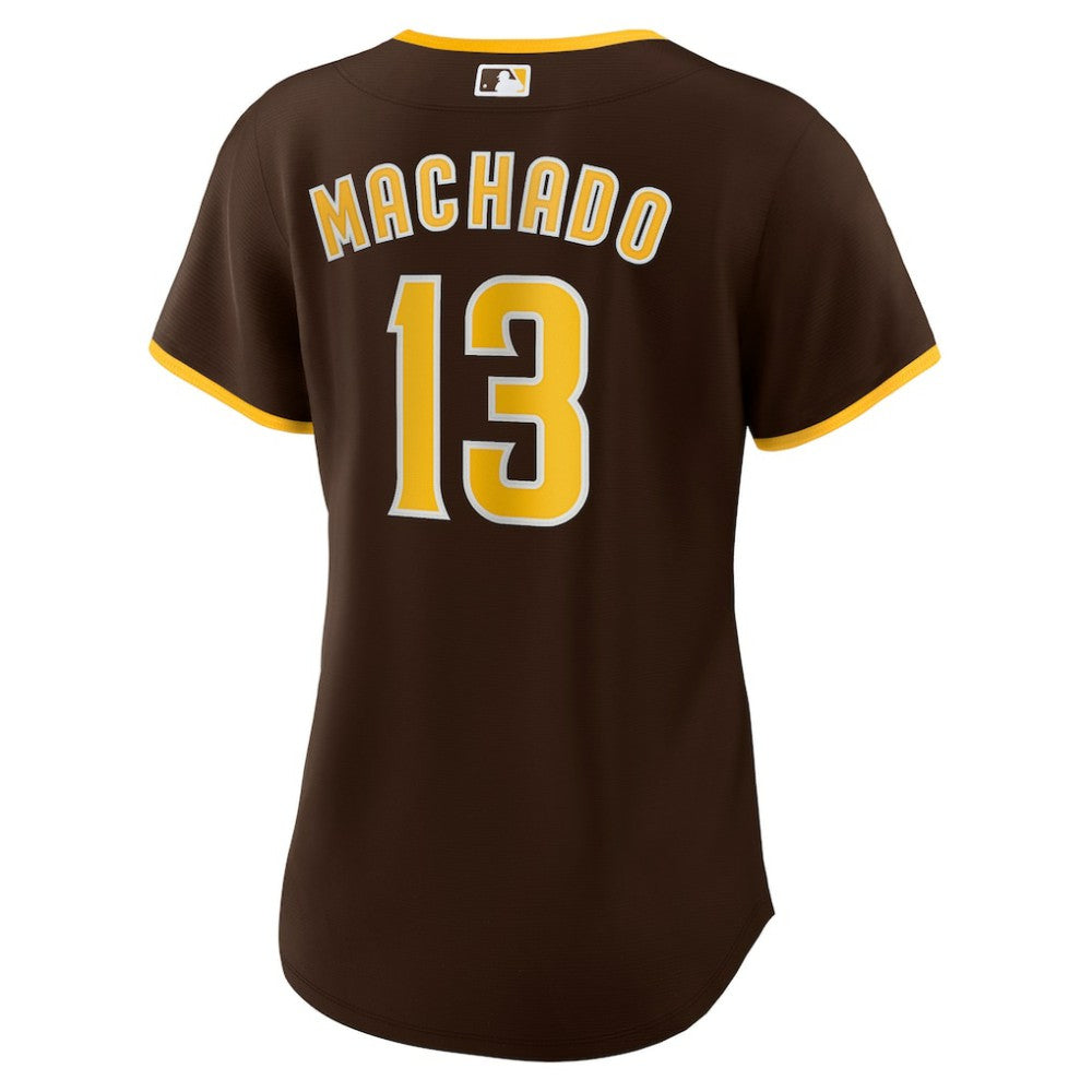 Manny Machado San Diego Padres Nike Women's Road Replica Player Jersey - Brown Jerseys