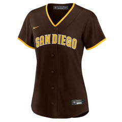 Fernando Tatís Jr. San Diego Padres Nike Women's Road Replica Player Jersey - Brown Jerseys