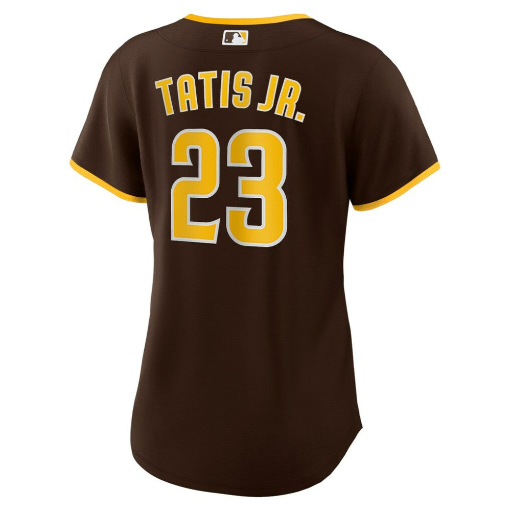 Fernando Tatís Jr. San Diego Padres Nike Women's Road Replica Player Jersey - Brown Jerseys