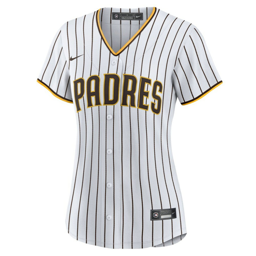Fernando Tatís Jr. San Diego Padres Nike Women's Home Replica Player Jersey - White/Brown Jerseys