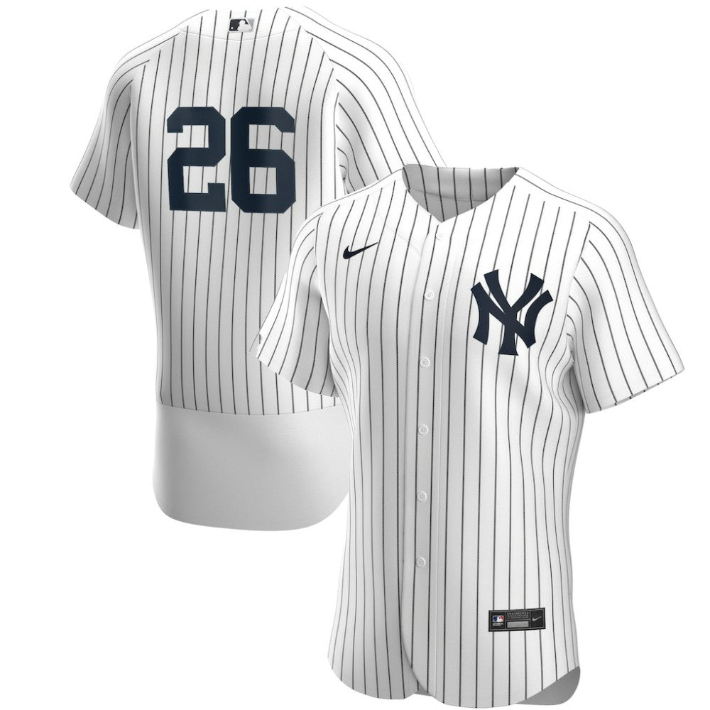 DJ LeMahieu New York Yankees Nike Home Authentic Player Jersey - White/Navy Jerseys