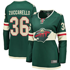 Mats Zuccarello Minnesota Wild Fanatics Women's Breakaway Player Jersey - Green | US 3757018