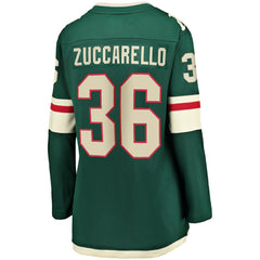 Mats Zuccarello Minnesota Wild Fanatics Women's Breakaway Player Jersey - Green | US 3757018